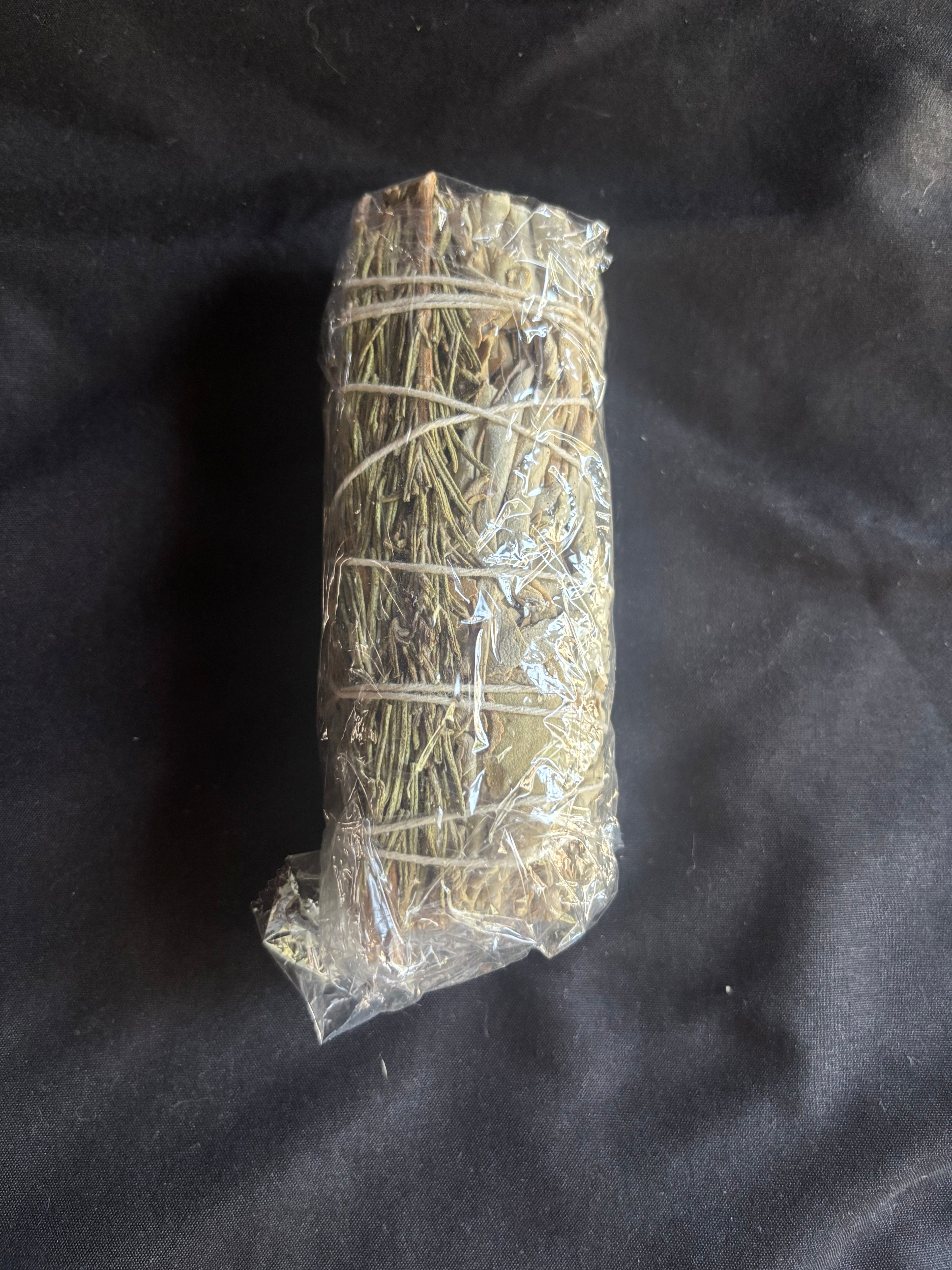 White Sage and Rosemary Smudge Stick (Small)