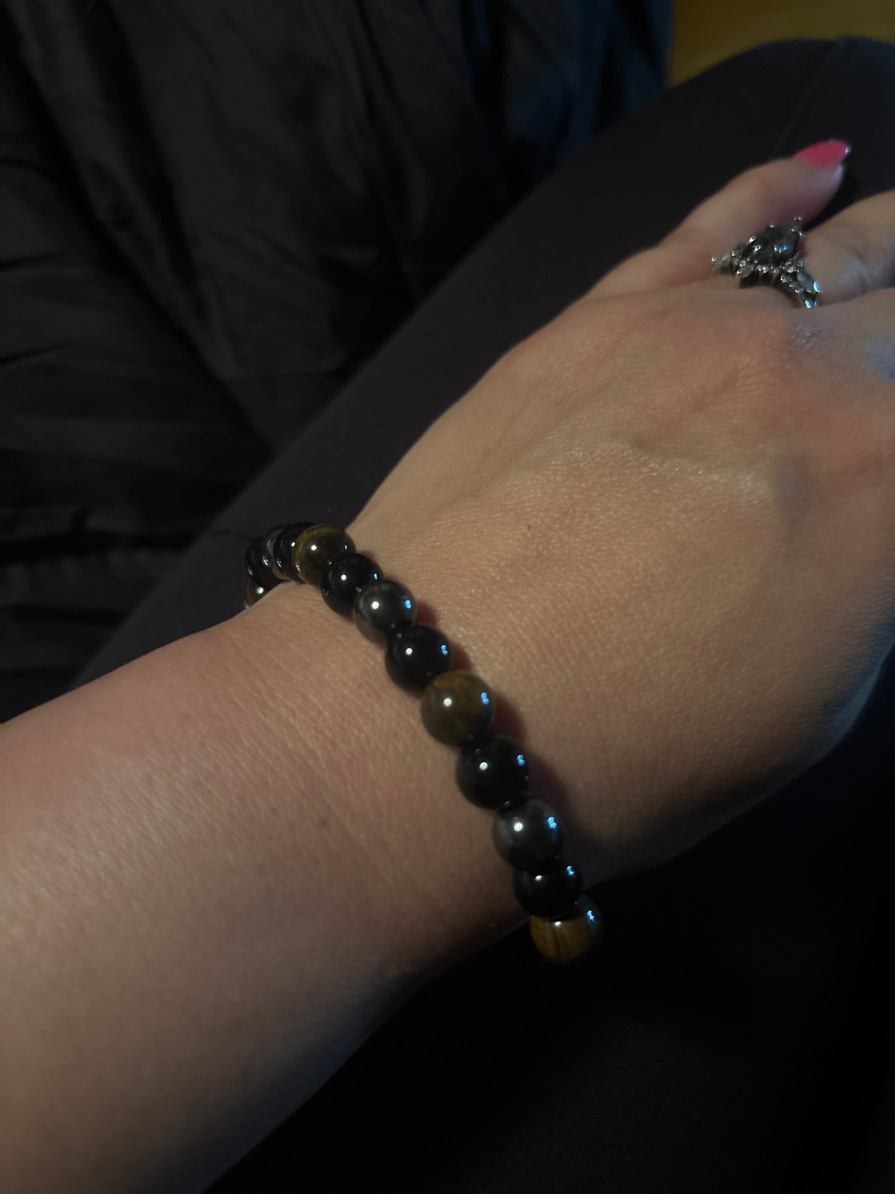 Triple Protection Bracelet Small Stones