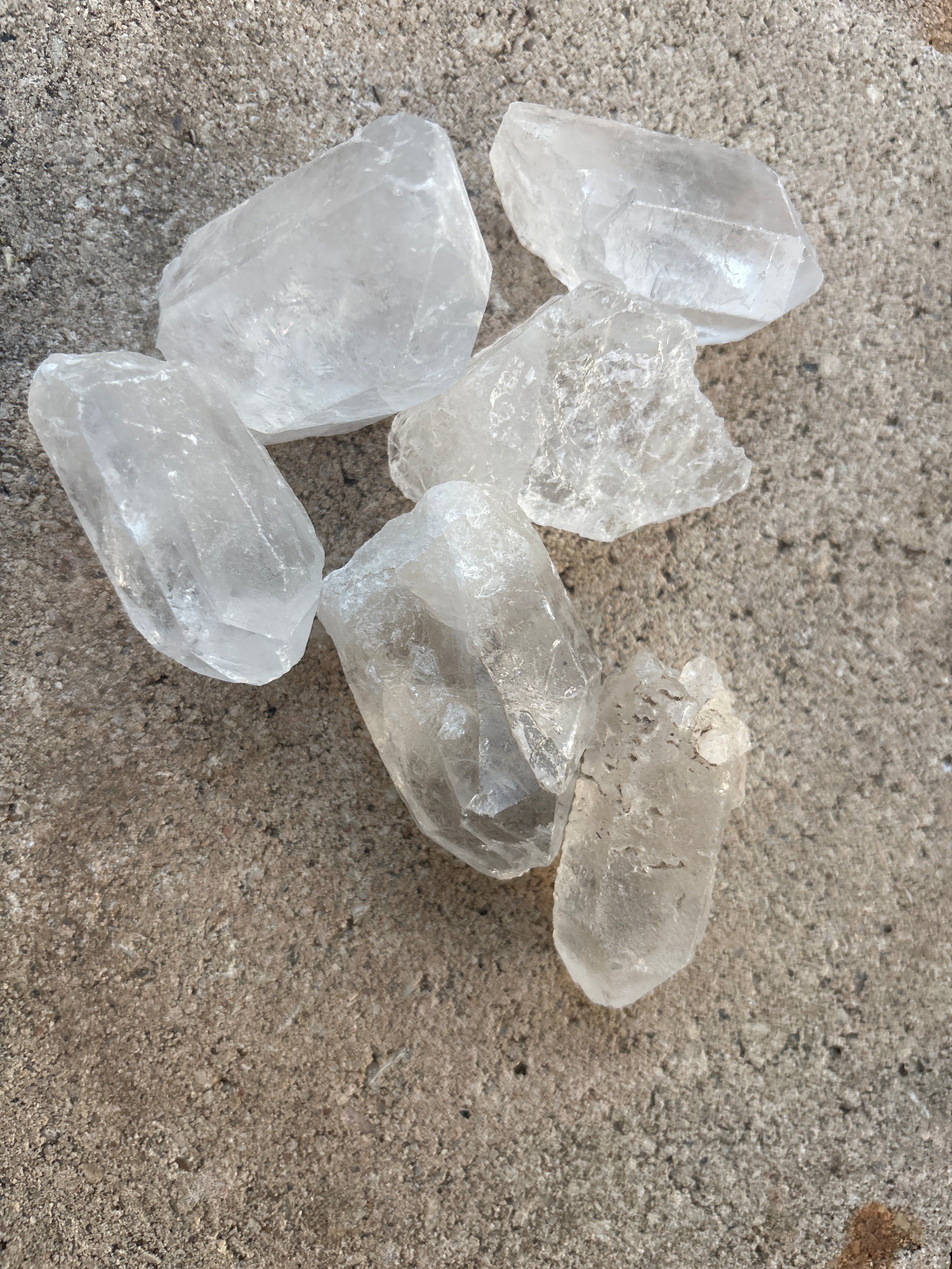 Medium Clear Quartz ~35-45 grams
