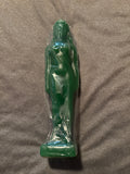 Green Woman Candle ~ 5 in