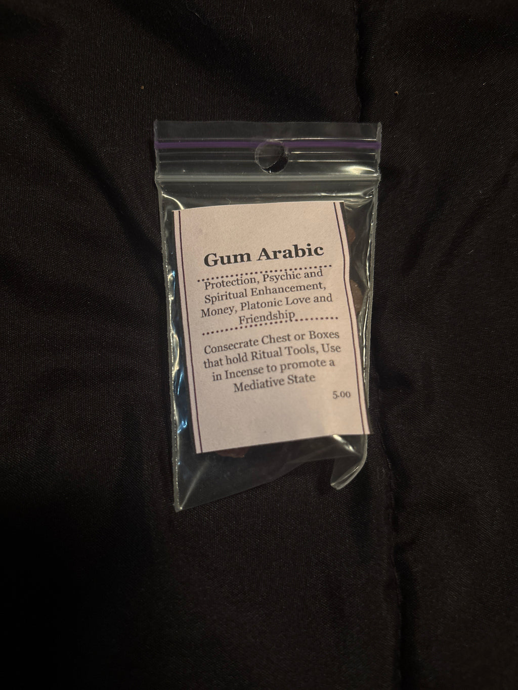 Gum Arabica Resin