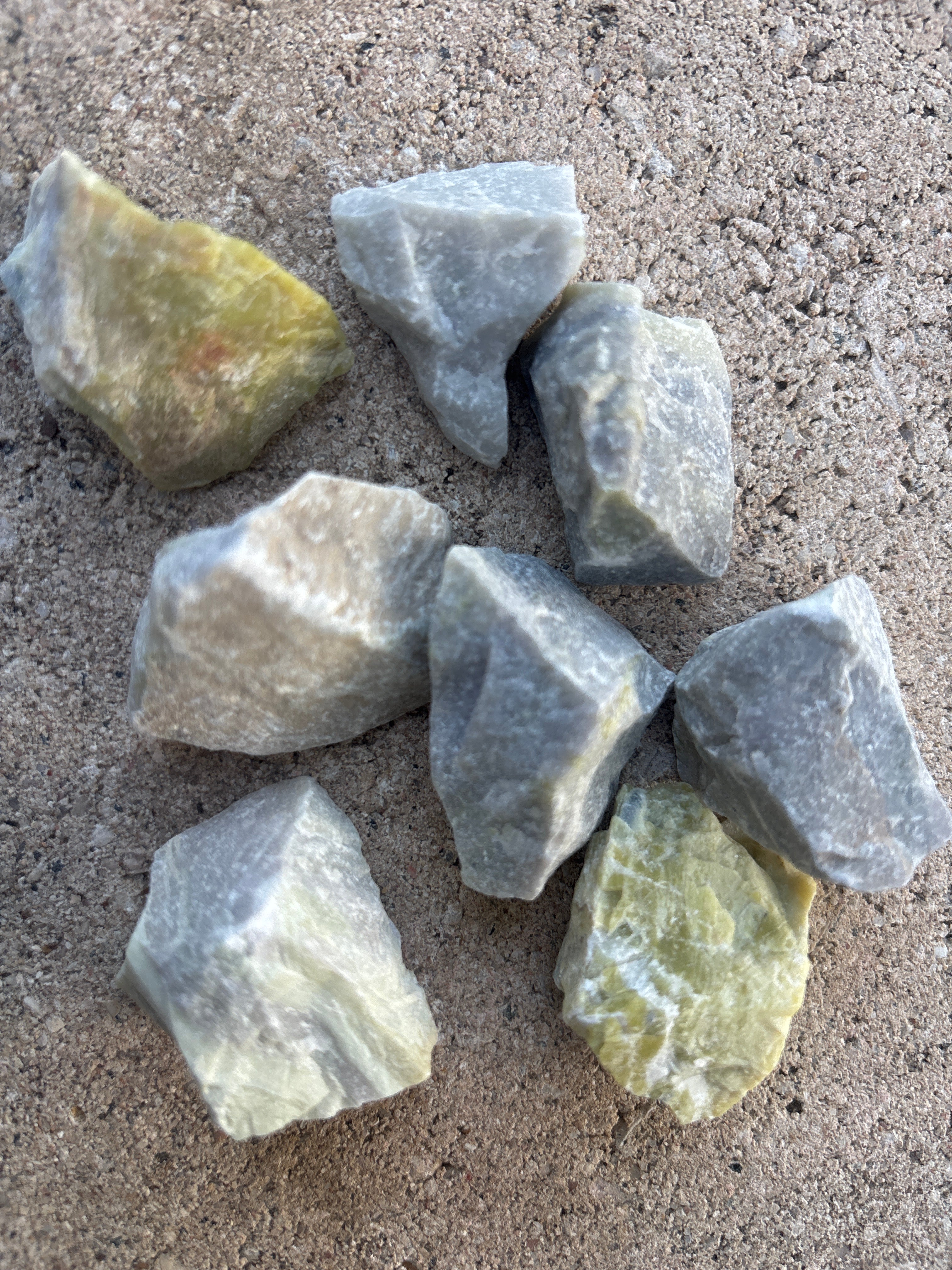 Serpentine (New Jade) ~15-20 grams