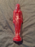 Red Woman Candle ~ 5 in