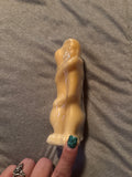 Couple Embracing Candle (White)