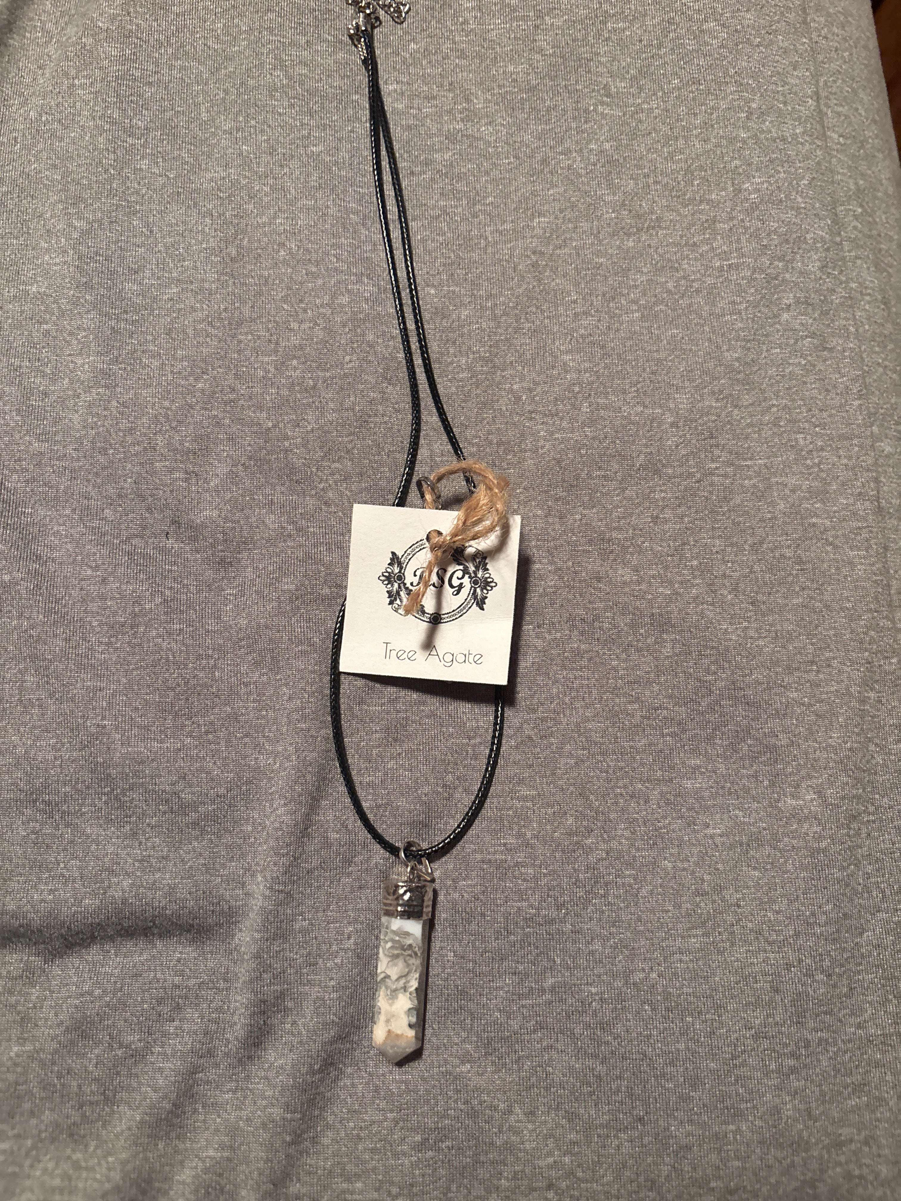 Tree Agate Necklace