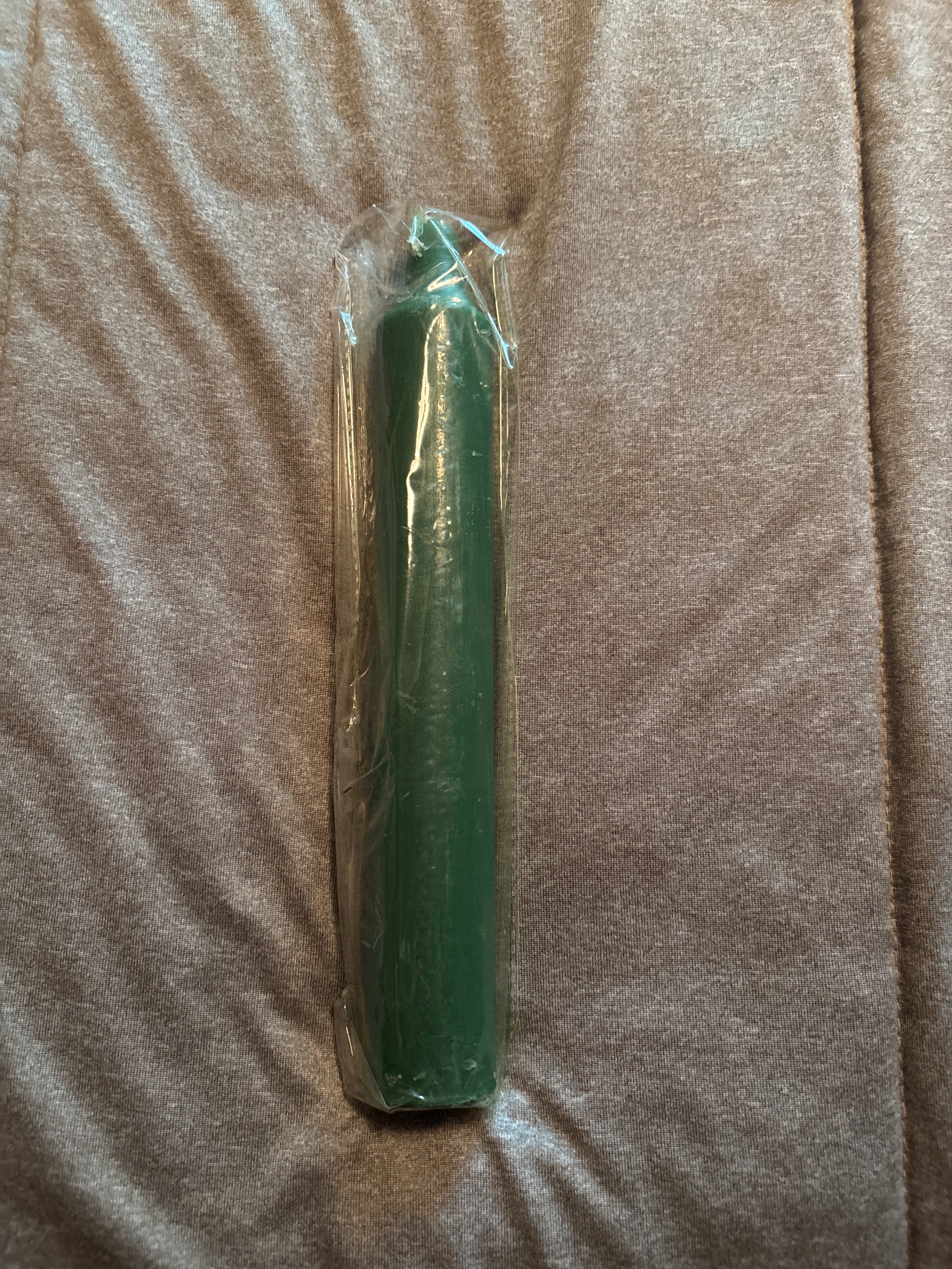 Green 9” Pillar Candles