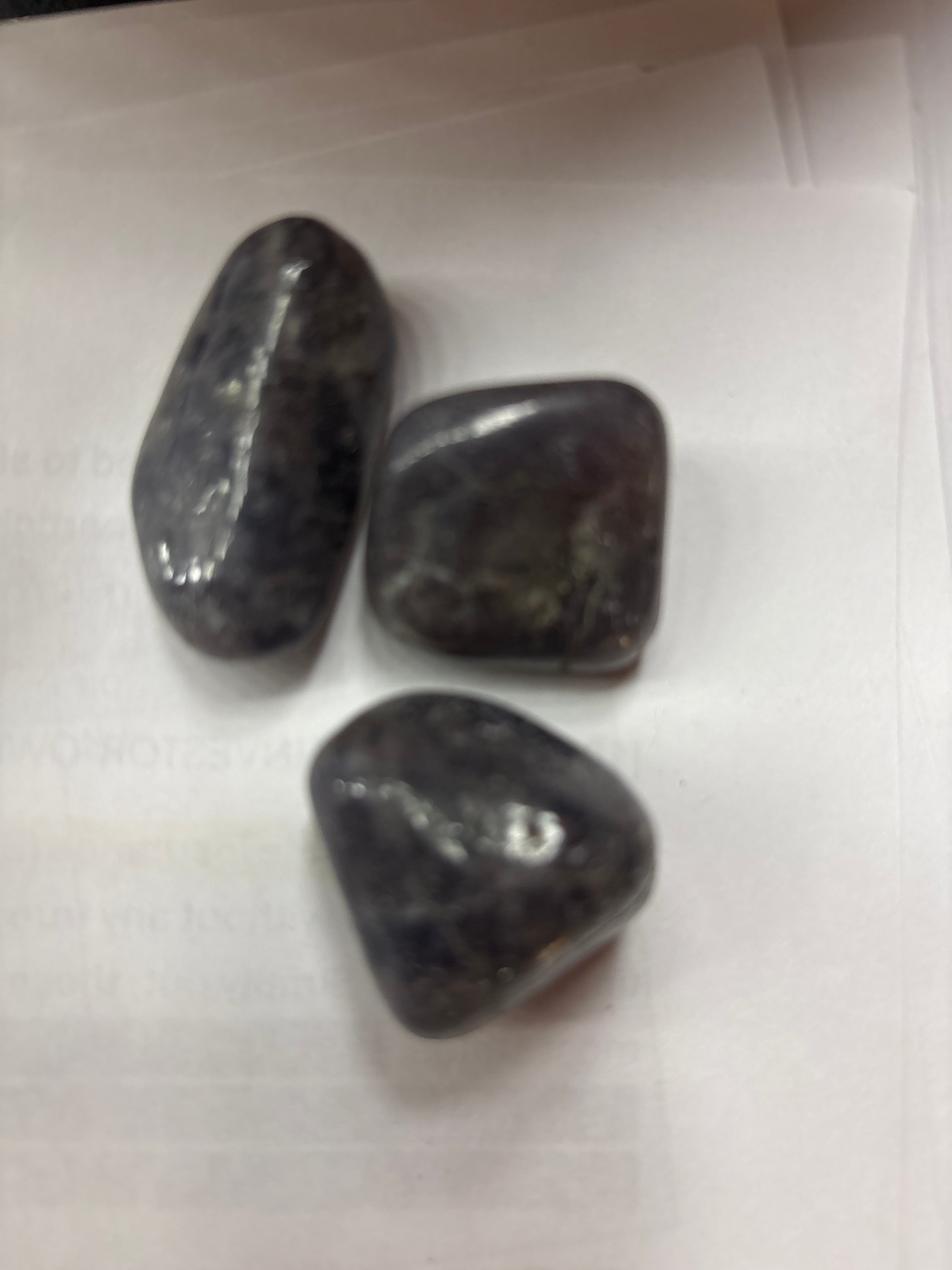 Smooth Tumbled Iolite Cordierite