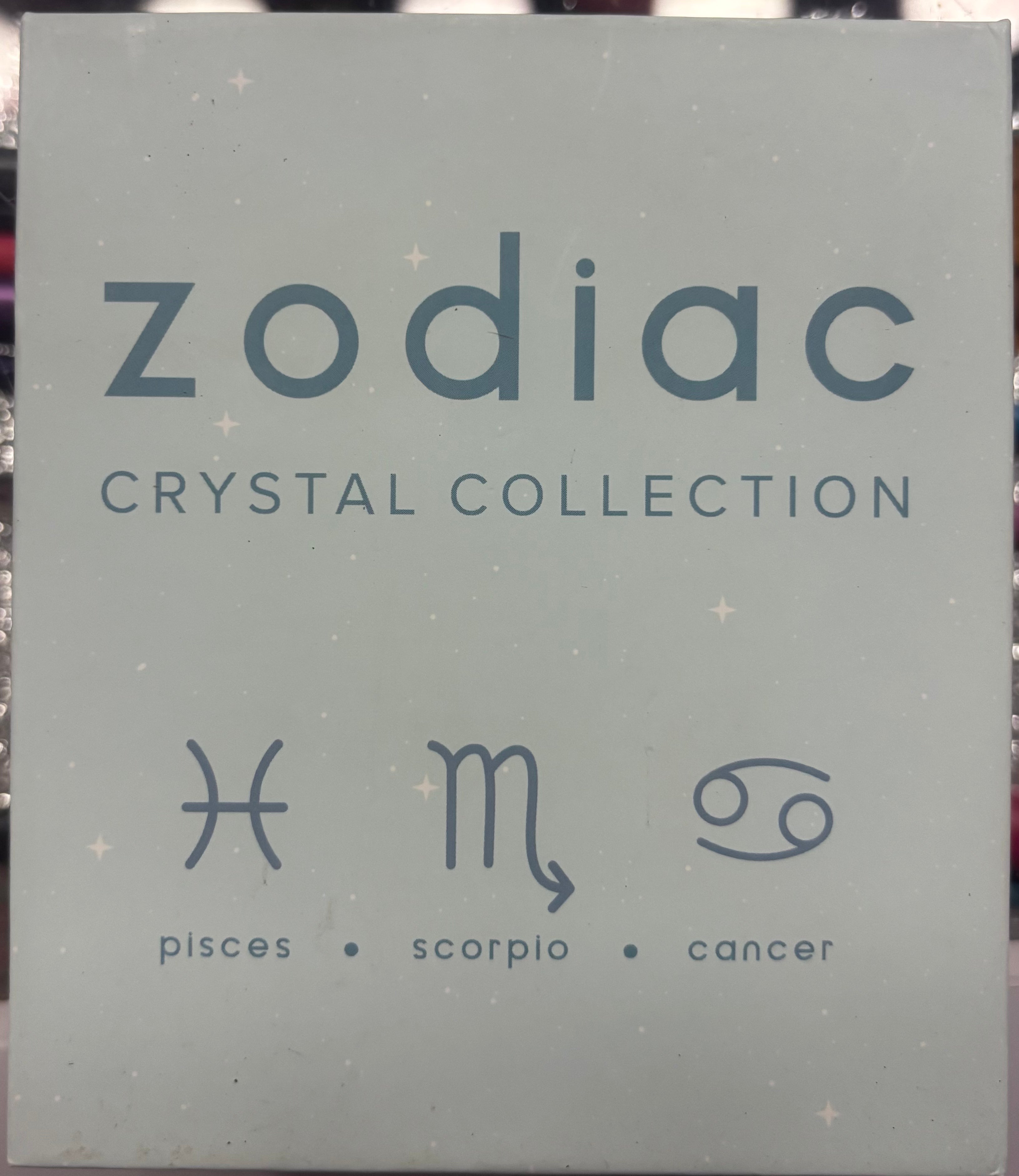 Zodiac Crystal Collection Water Signs