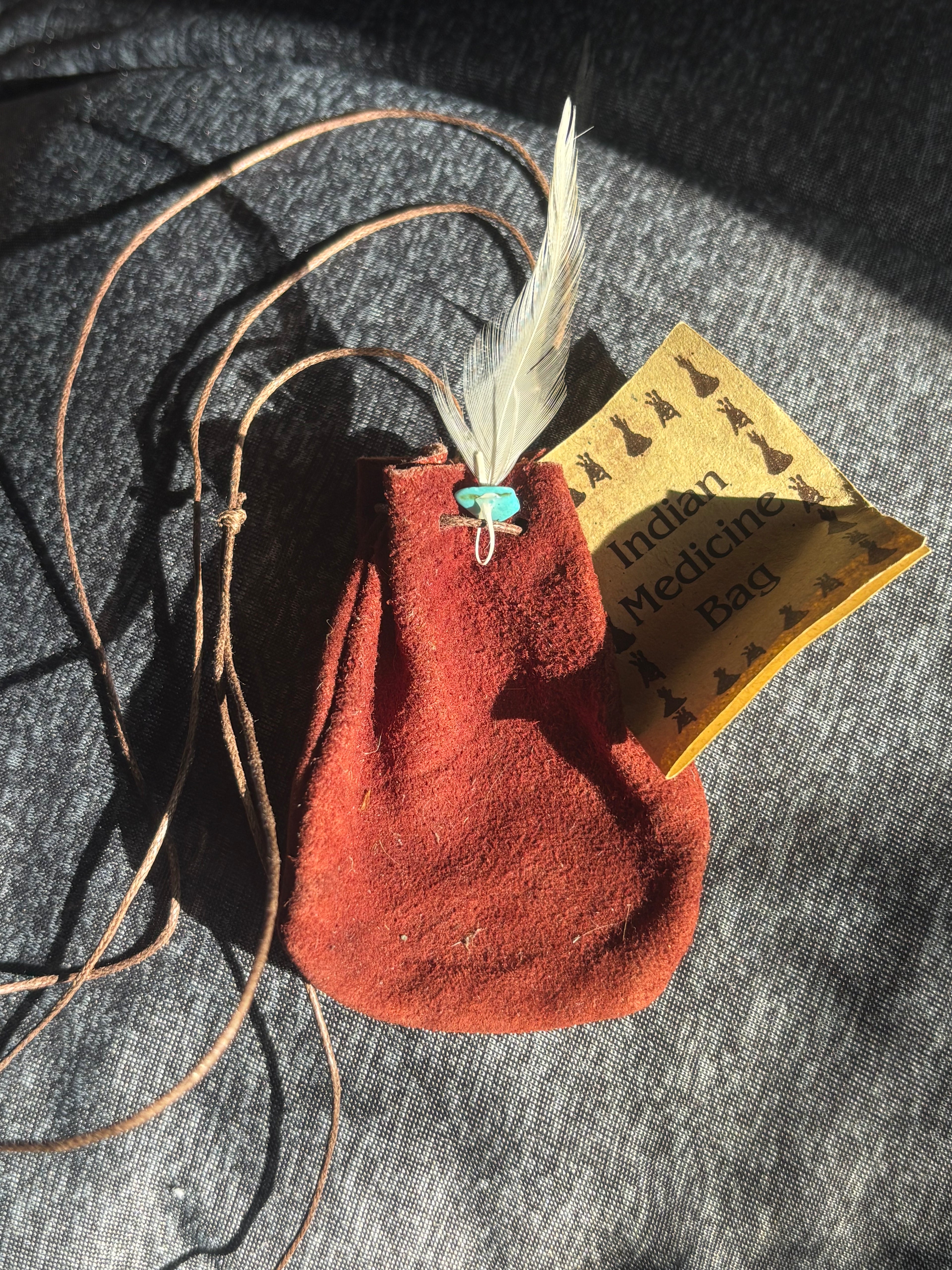 Brown Indian Medicine Bag