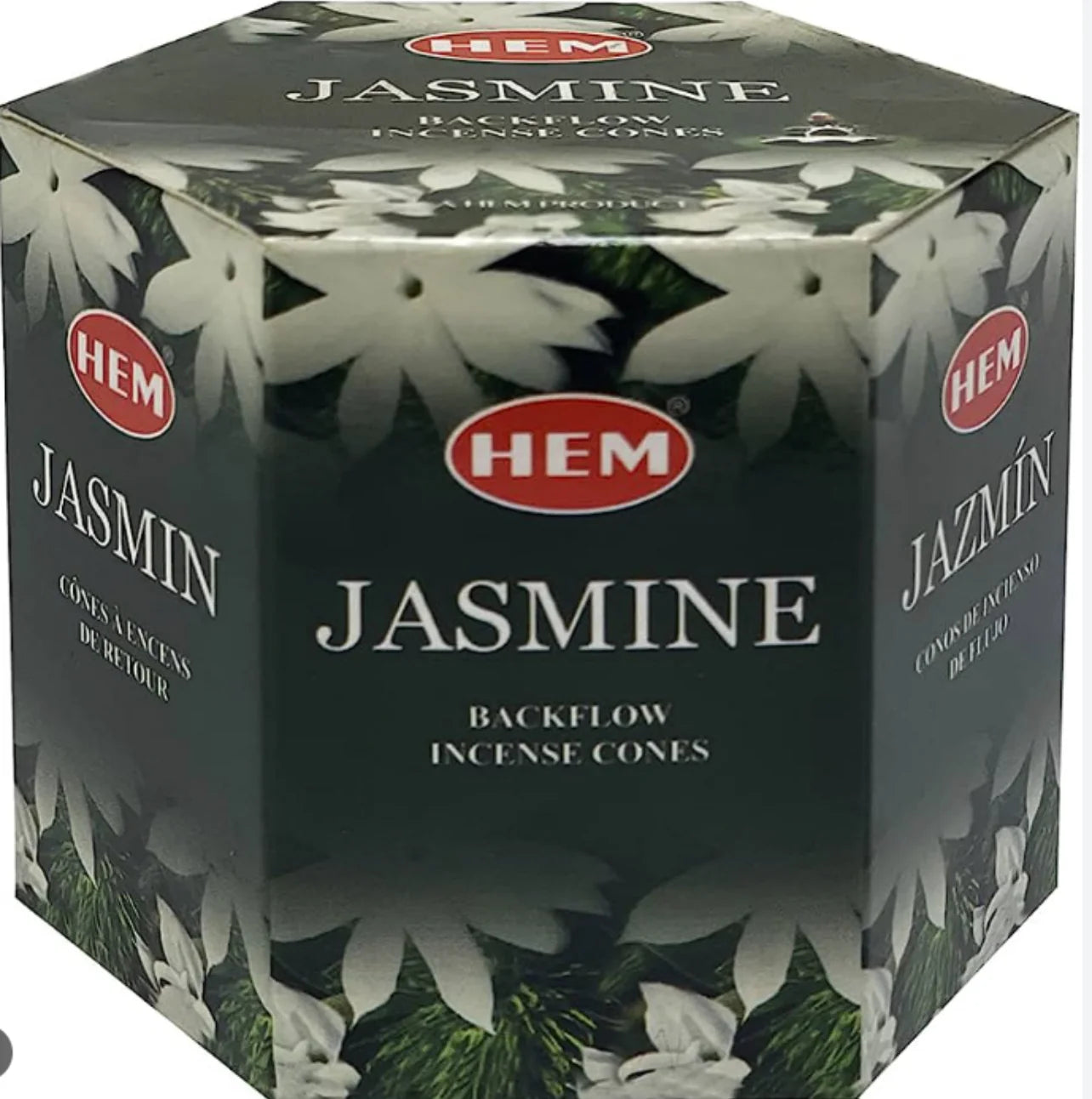 HEM Jasmine Backflow Incense Cones (40 count)