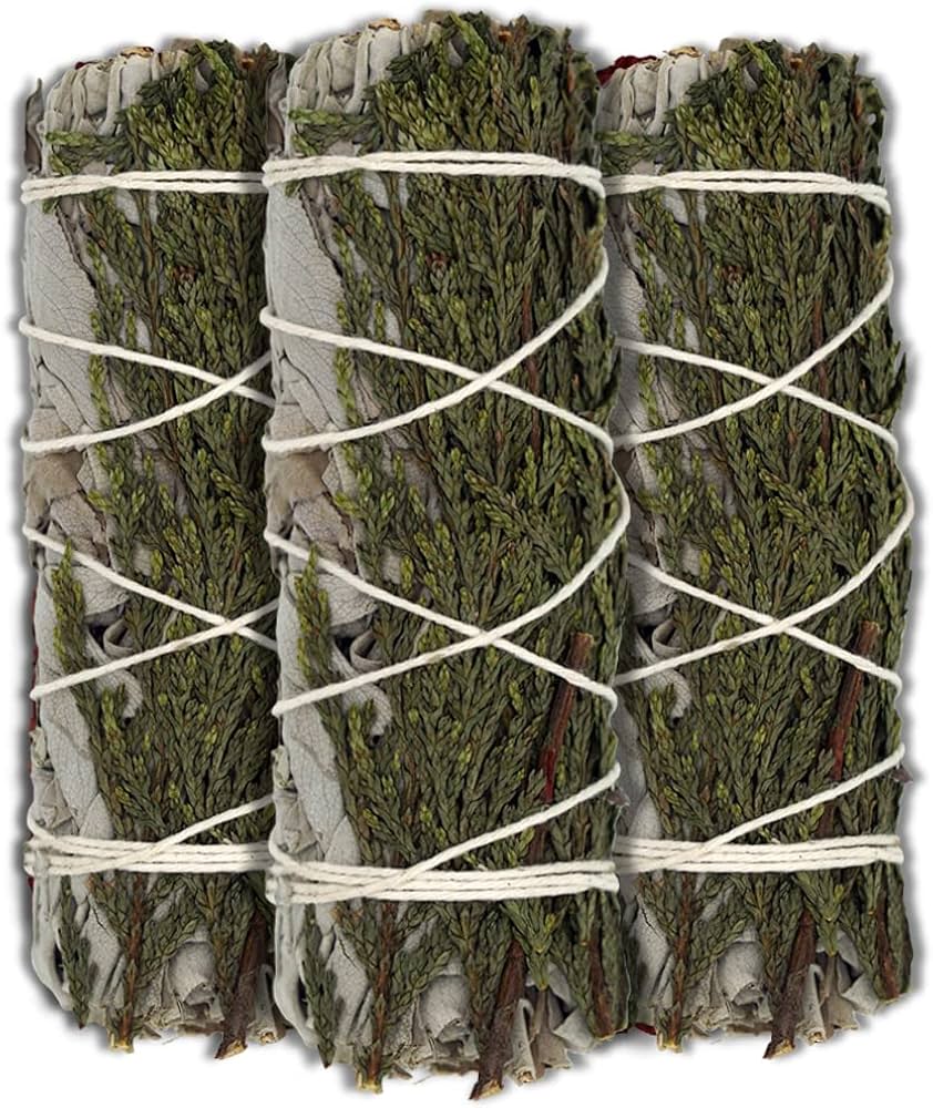 White Sage & Cedar Smudge Stick Small